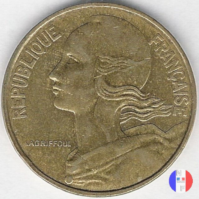 20 centesimi 1980 (Pessac)