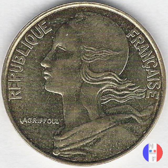 20 centesimi 1995 (Pessac)