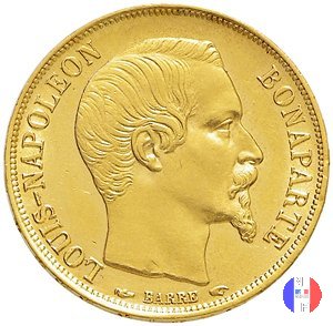 20 franchi Bonaparte 1852 (Parigi)