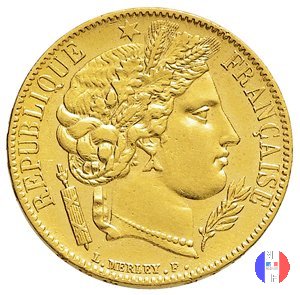 20 franchi Cerere 1849 (Parigi)