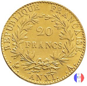 20 franchi 1802-1803 (Parigi)