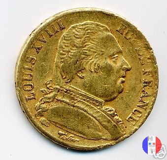 20 franchi 1814 (Bordeaux)