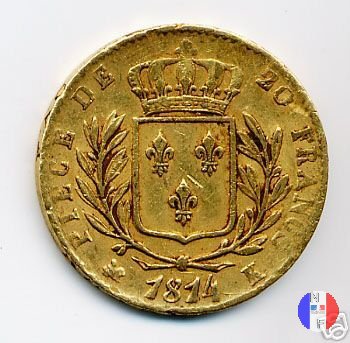 20 franchi 1814 (Bordeaux)