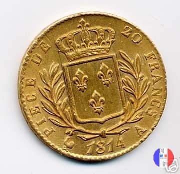 20 franchi 1814 (Parigi)