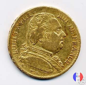 20 franchi 1814 (Bayonne)