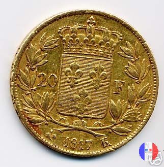 20 franchi 1817 (Bordeaux)