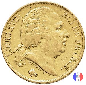 20 franchi 1818 (Perpignan)