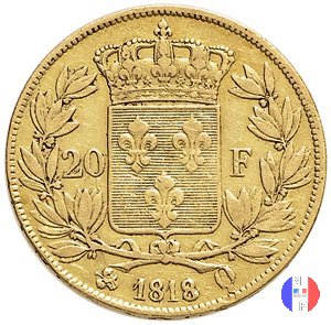 20 franchi 1818 (Perpignan)