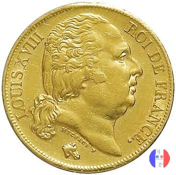 20 franchi 1820 (Parigi)