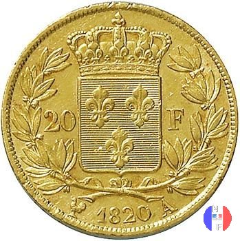 20 franchi 1820 (Parigi)