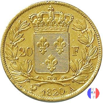 20 franchi 1820 (Parigi)