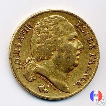 20 franchi 1823 (Lilla)