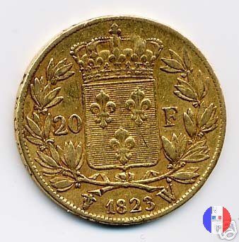 20 franchi 1823 (Lilla)