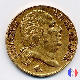 20 franchi 1824 (Lilla)