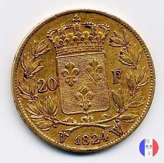 20 franchi 1824 (Lilla)