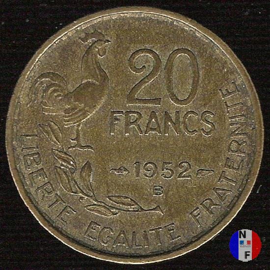 20 franchi 1952 (Beaumont Le Roger)