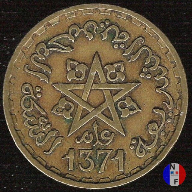 20 franchi - bronzo-alluminio 1952 (Parigi)