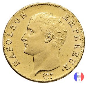 20 franchi - testa nuda 1804-1805 (Parigi)