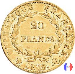 20 franchi - testa nuda 1804-1805 (Perpignan)