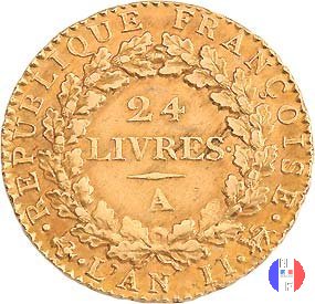 24 livres 1793 (Parigi)