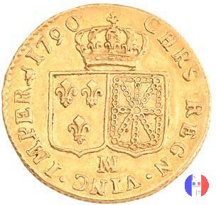 24 livres (luigi d'oro) - III tipo 1790 (Marsiglia)