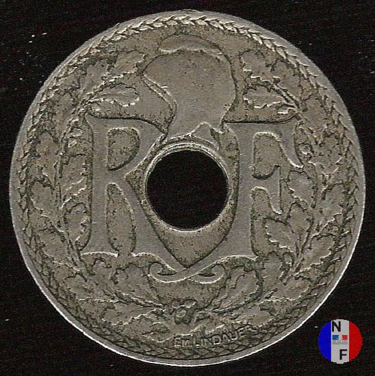 25 centesimi Lindauer - cupronickel 1924 (Parigi)