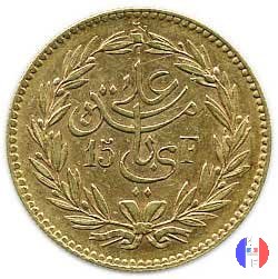 25 piastre (15 franchi) 1891