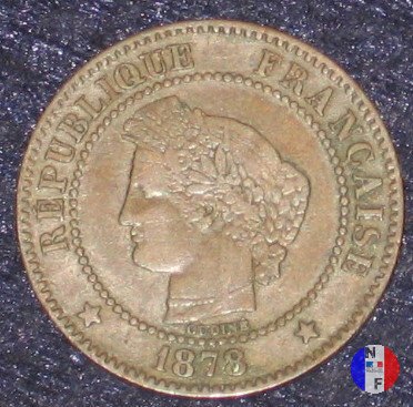 2 centesimi Cerere 1878 (Parigi)