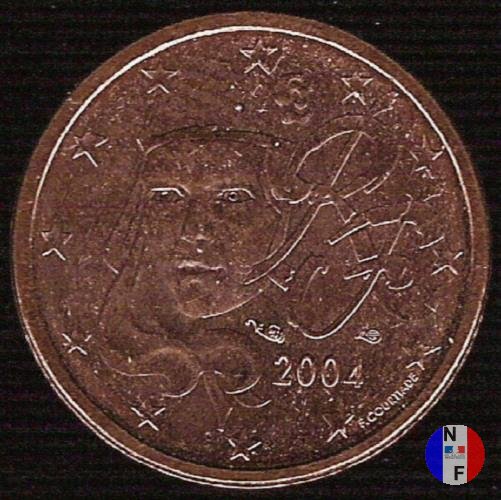 2 centesimi 2004 (Pessac)