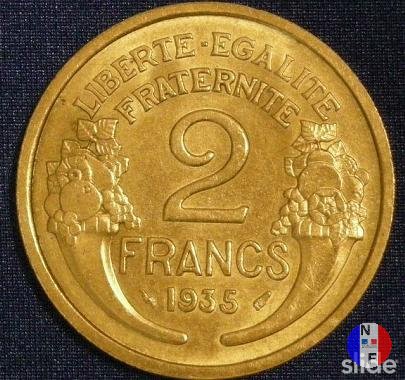 2 franchi Morlon 1935 (Parigi)