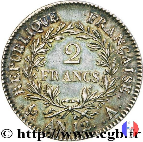 2 franchi 1803-1804 (Parigi)