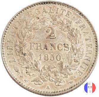 2 franchi 1850 (Parigi)