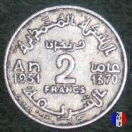 2 franchi - alluminio 1951 (Parigi)