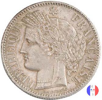 2 franchi - con legenda 1870 (Parigi)