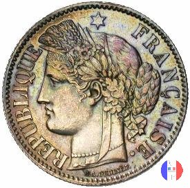 2 franchi - con legenda 1871 (Parigi)