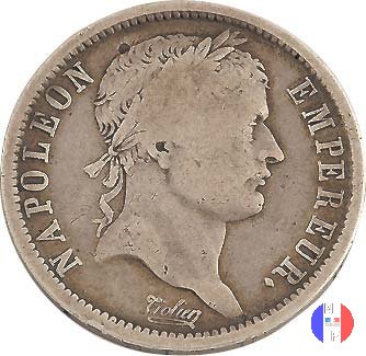 2 franchi - testa laureata, tipo Republique 1807 (Parigi)