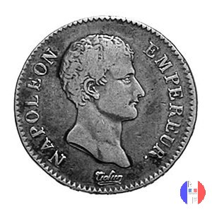 2 franchi - testa nuda 1807 (Lilla)