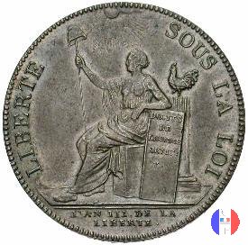 2 sols Libertà 1791 (Birmingham)