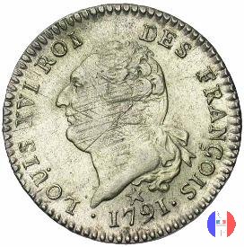 30 sols - tipo françois 1791 (Lilla)