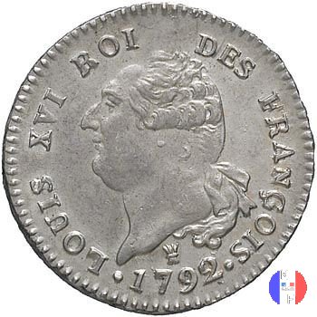 30 sols - tipo françois 1792 (Limoges)