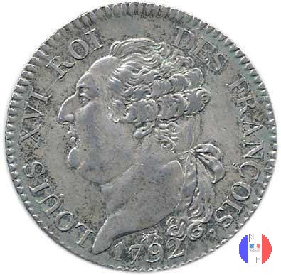 3 livres 1792 (Parigi)