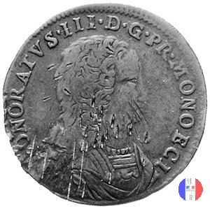 3 sols (pezetta) 1733 (Montecarlo)