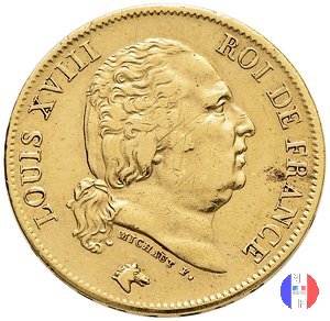 40 franchi 1824 (Parigi)