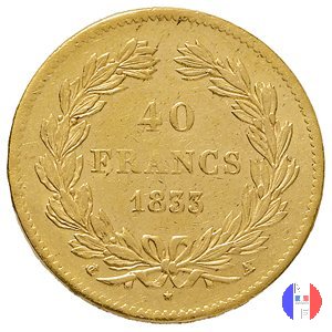 40 franchi 1833 (Parigi)