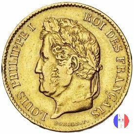 40 franchi 1834 (Parigi)