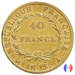 40 franchi - testa nuda 1804-1805 (Parigi)