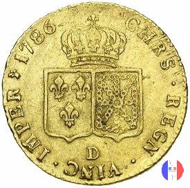 48 livres (doppio luigi d'oro) - II tipo 1786 (Lione)