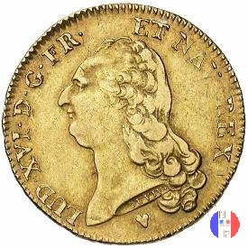 48 livres (doppio luigi d'oro) - II tipo 1787 (Strasburgo)