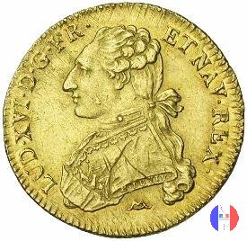 48 livres (doppio luigi d'oro) - I tipo 1776 (Montpellier)