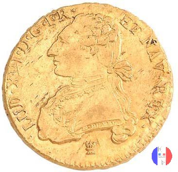 48 livres (doppio luigi d'oro) - I tipo 1777 (Limoges)